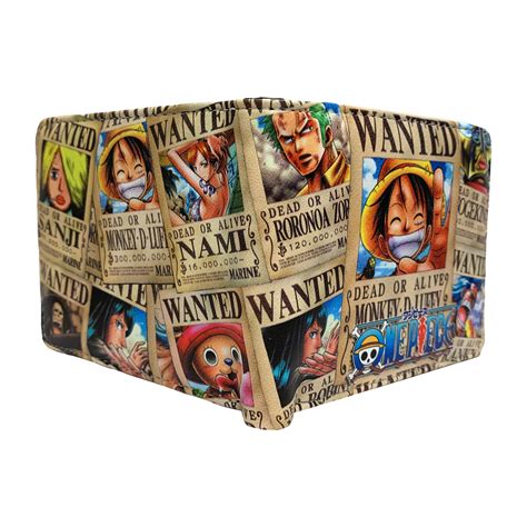 One Piece - Luffy And Crew Wanted Posters Bi Fold Anime Wallet – Fundom