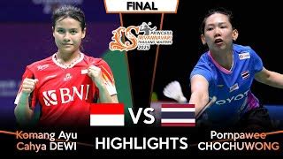 P Chochuwong Tha Vs Komang Ayu Cahya Dewi Ina Princess Sirivannavari