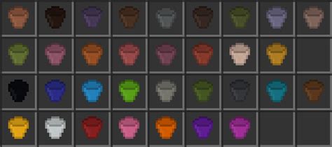 More Flower Pots Datapack Edition Screenshots Customization Minecraft