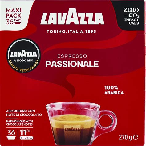 Lavazza Espresso Passionale Capsule Amazon It Alimentari E Cura