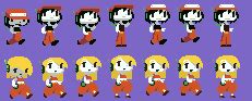 Cave Story Improved Quote And Curly Brace Sprites By Earthboundfan235
