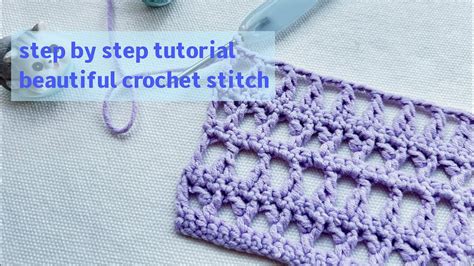 Step By Step For Crochet Modern