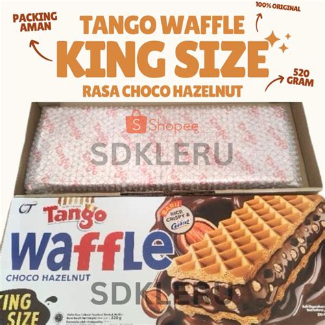 Jual Tango Waffle King Size Choco Hazelnut 520gr Tango Wafer Ukuran