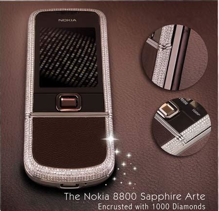 Diamonds Encrusted Nokia 8800 Sapphire Arte for $20,000 - TechShout