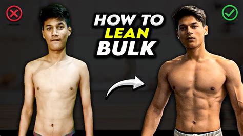 How To Lean Bulk Without Gaining Fat Skinny To Muscular Complete