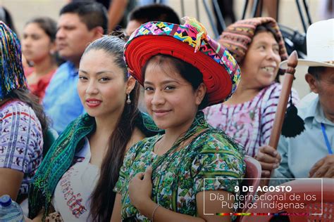 El Gobierno de Guatemala saluda el Día Internacional de los Pueblos