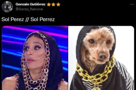 El Extravagante Look De Sol Pérez Que Despertó Una Ola De Memes En Las Redes Sociales