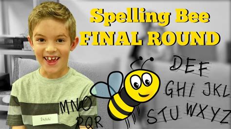 🤓spelling Bee Final Round Youtube