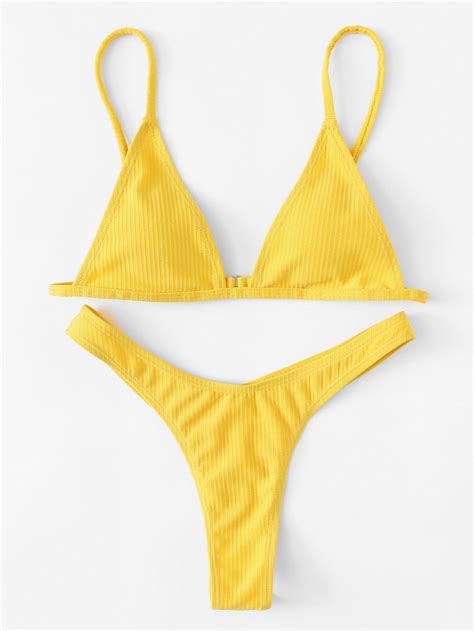 High Neck Triangle Bikini Set Artofit