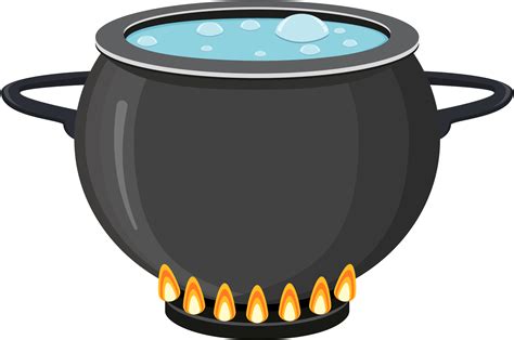 Boiling Water In Black Pan 38965194 Png