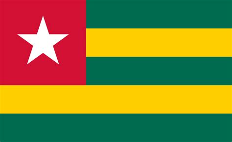 Download Flag of Togo images | Flagpedia.net