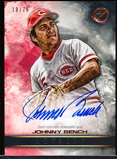 Lot Detail Topps Legacies Of Baseball Loyalty Autograph La Jb