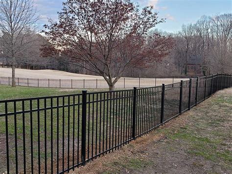 Aluminum Fence Installation In Asheboro Nc Apex Fencing