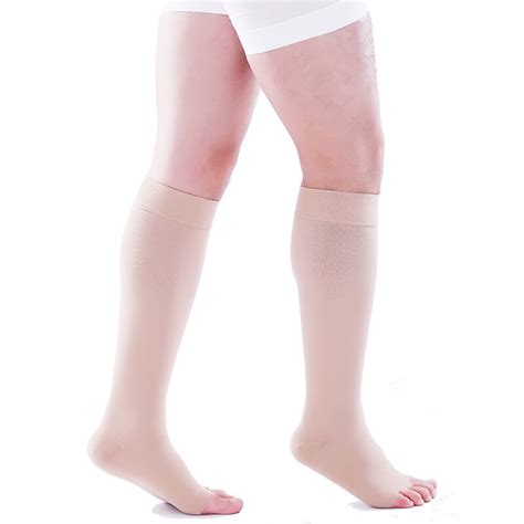 20 30 Mmhg Kompressionsstrümpfe Damen Herren Krampfadern Medizinische Socken Ebay