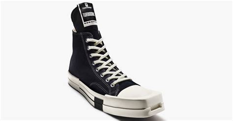 Converse And Rick Owens Reveal Drkshdw Turbodrk Chuck 70s Maxim