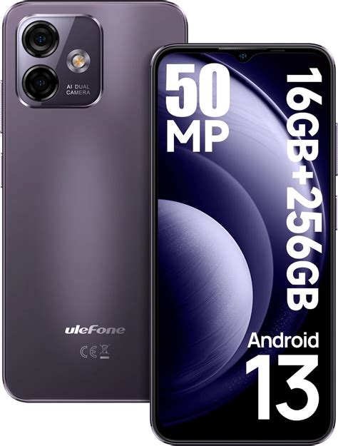 Ulefone Note 16 Pro Handy Ohne Vertrag 256GB 50MP 8MP Kamera 16GB RAM