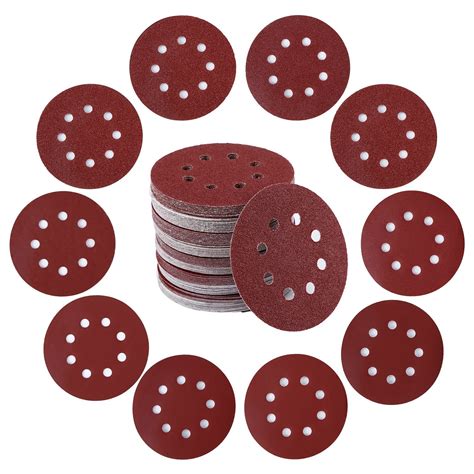 Inch Hole Red Hook And Loop Sanding Disc China Inch Hook And