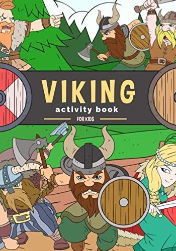 Viking: Activity book For Kids Age 4-8 Years | 89 Activities, Games and Puzzles to Learn on ...