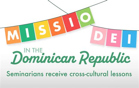 Missio Dei in the Dominican Republic - Concordia Seminary