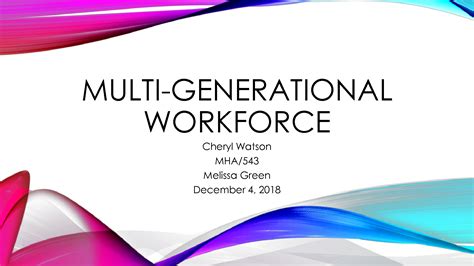 Solution Multi Generational Workforce Pptx Studypool