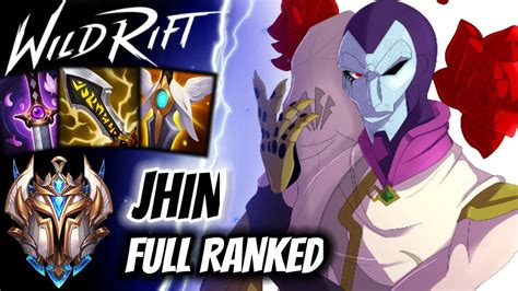 Wild Rift Jhin Challenger Full Ranked Youtube