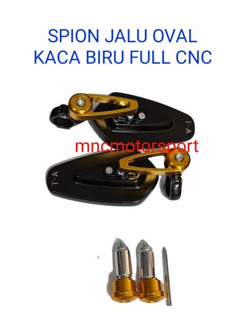 SPION JALU OVAL CNC UNIVERSAL SEMUA MOTOR Lazada Indonesia