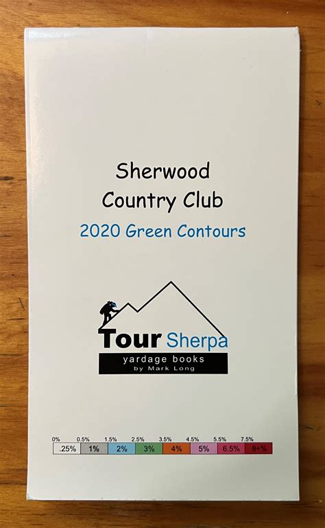 Mark Long Yardage Books Sherwood Cc