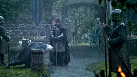 Robb prepares to execute Rickard s3e5