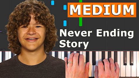 Never Ending Story Piano Tutorial Easy Stranger Things How To Play