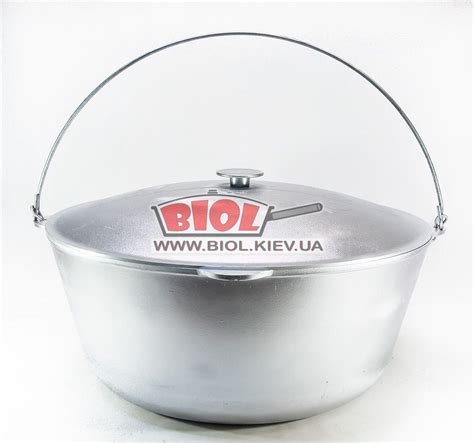 Казан алюминиевый 50л ø58см с крышкой и дужкой БИОЛ K5000T (ID ...