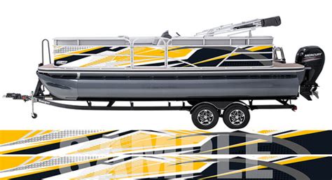 Boat Wrap 013 2FT X 22FT Set Of 2 Laporte Graphics