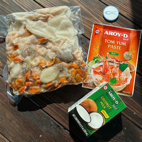 Набор Том Ям на 3 порции: купить в Москве с доставкой от Морепродукты N1