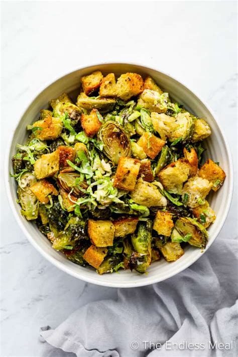 Brussels Sprouts Caesar Salad The Endless Meal®