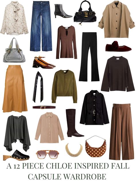 A 12 Piece Chloé Inspired Fall Capsule Wardrobe livelovesara