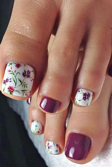 Uñas Para Pies Decoraciones Y Diseños ★ Para Estar A La Moda