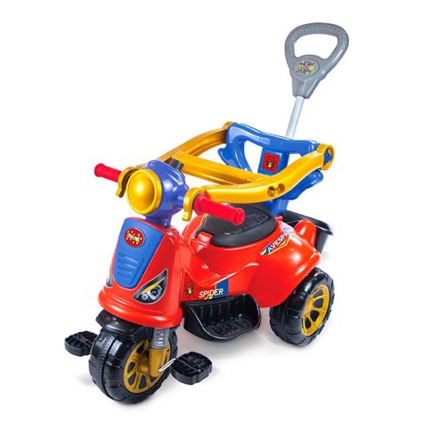 Triciclo Infantil Avespa - Triciclo Infantil Avespa Spider Maral Vermelha | Shopee Brasil