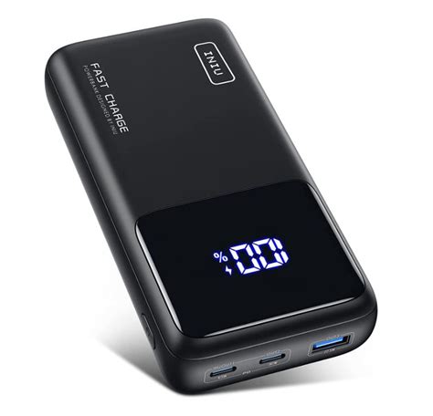 INIU Power Bank 65w PD Fast Charging 25000mah INIU BI B63 Ultimate USB