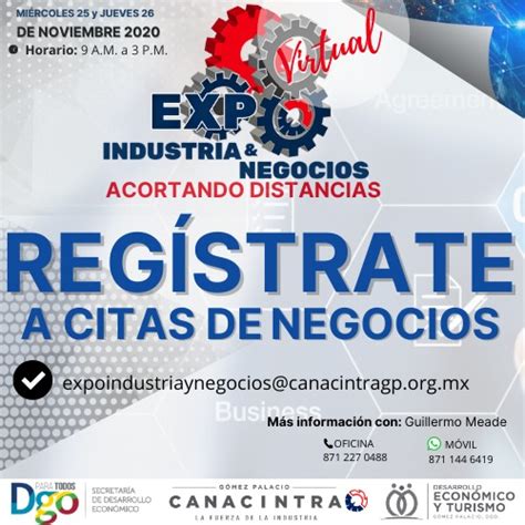 Expo Industria Y Negocios Canacintra G Mez Palacio