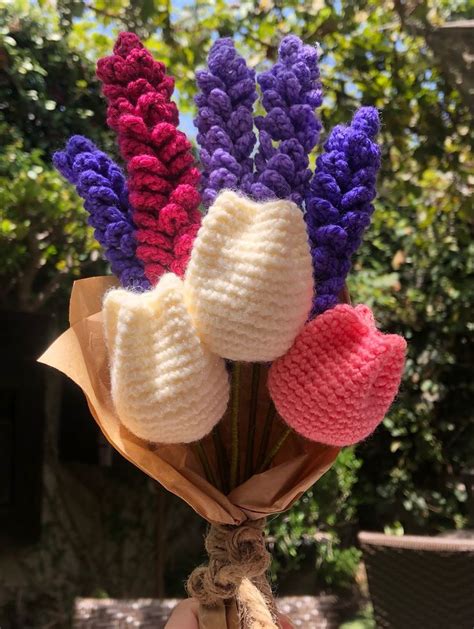 Crochet Bouquet Ramo De Ganchillo Tejidos De Ganchillo Encajes De