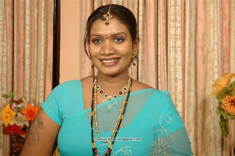 Malayalam Actress Telugu Actress Mallika Hot Saree Stills