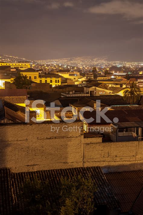 Quito At Night Stock Photo | Royalty-Free | FreeImages