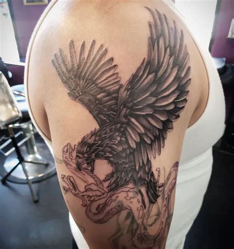 Mexican Eagle Tattoos That Promote Cultural Diversity