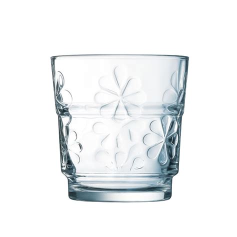 Luminarc Funny Flowers 25 cl Tumbler Set 6 Stück - Trinkglaesermagazin.de