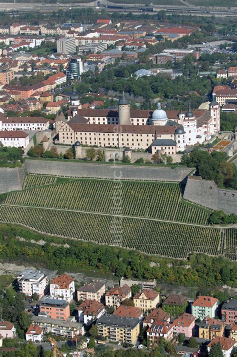 Luftbild W Rzburg Festung Marienberg Mit Museen In W Rzburg