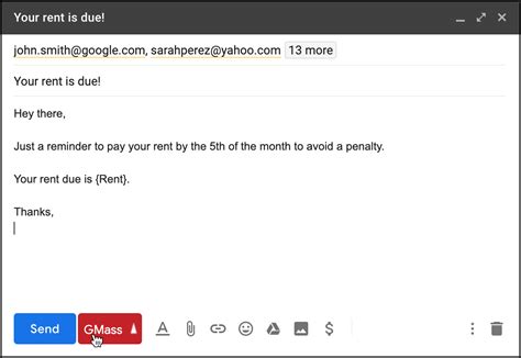 Send Personalized Recurring Emails In Gmail