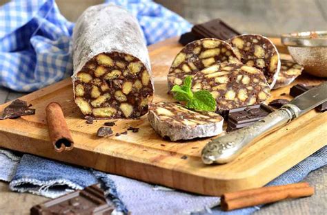 Dolcetto Facile E Veloce Salame Al Cioccolato Senza Uova Buttalapasta