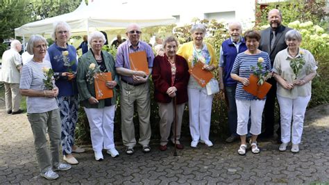 Tr Gerverein Der Begegnungsst Tte Seniorentreff Feierte Sommerfest Mit