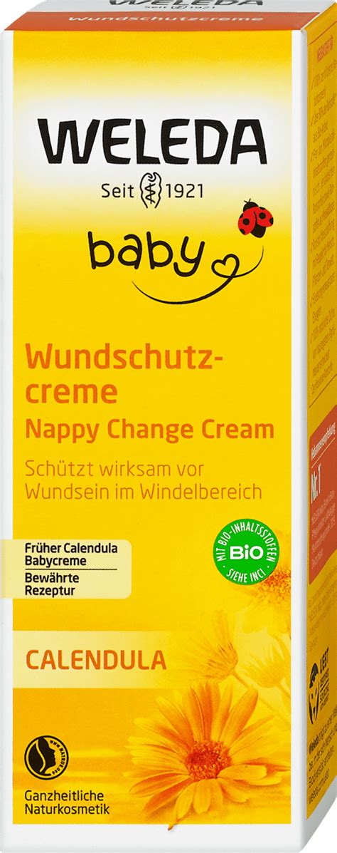 Weleda Baby Wundschutzcreme Calendula 75 Ml Dm At