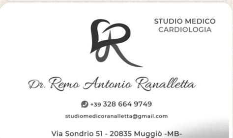 Home Studio Medico Dr RANALLETTA Visita Cardiologica Rinnovo