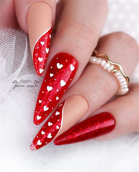 35+ Heart Nails Design: Spread The Love In Style - Emerlyn Closet